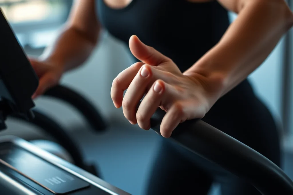 Elliptical Incline Workout