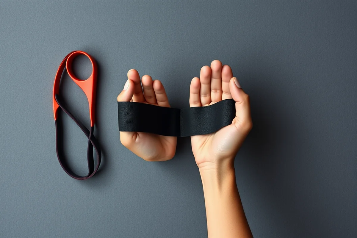 knee elastic band — Knee Elastic Band (the finished result)