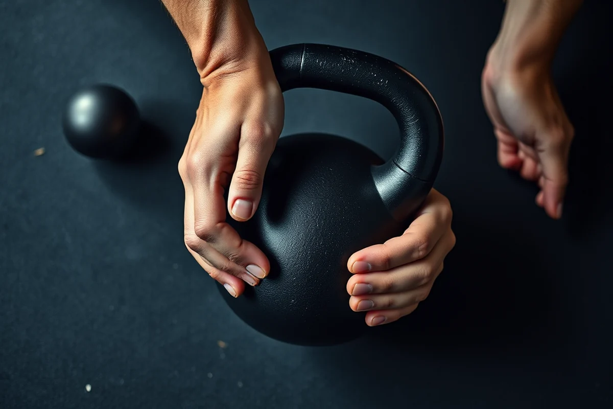 knee friendly kettlebell — Knee Friendly Kettlebell (the finished result)