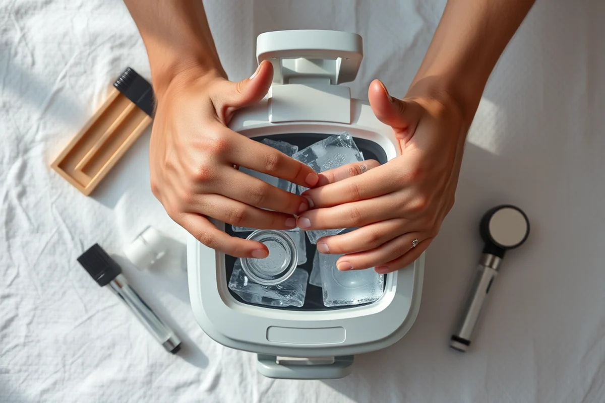 knee ice machine for rent — Knee Ice Machine For Rent (the finished result)