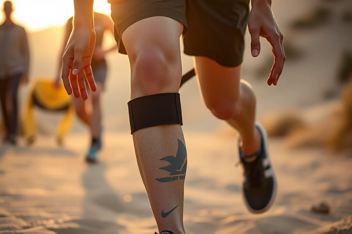 knee training with band — Knee Training With Band (step by step)