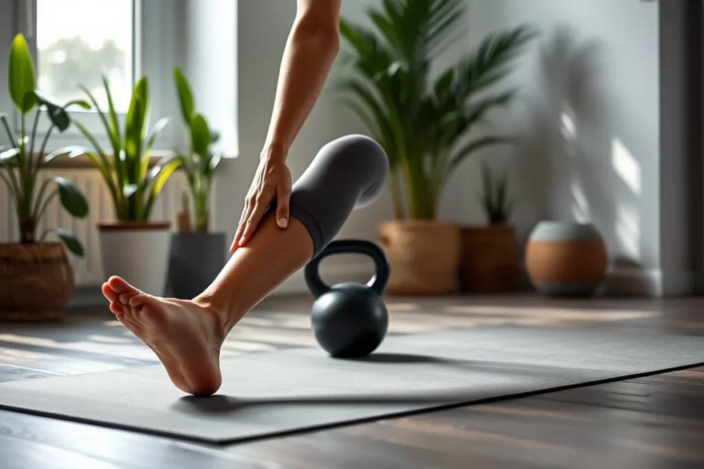 Kettlebell Leg Workout